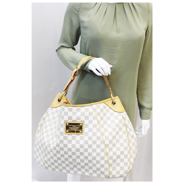 LOUIS VUITTON Galliera GM Damier Azur Shoulder Bag-US