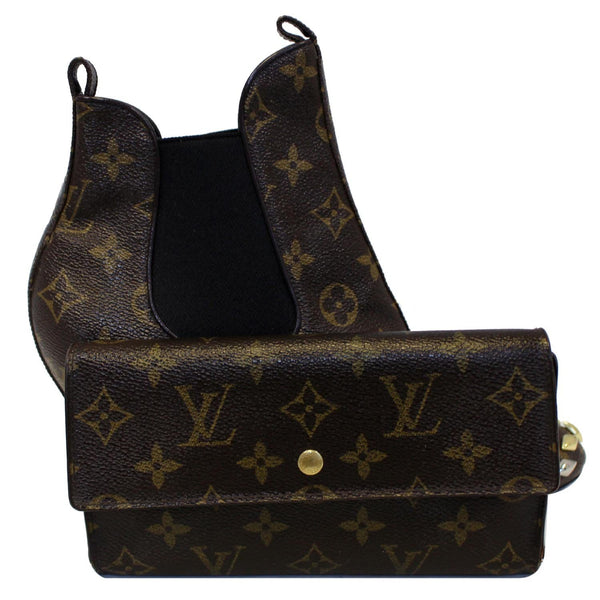 LOUIS VUITTON Porte Tresor International Monogram Canvas Wallet Brown-US