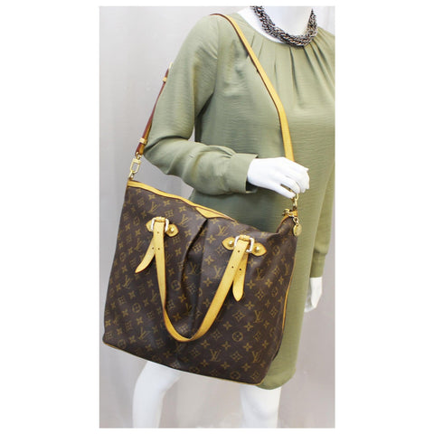 LOUIS VUITTON Palermo GM Monogram Canvas Tote Shoulder Bag