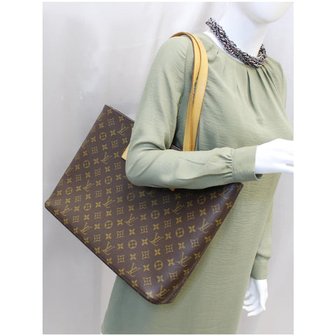 Louis Vuitton Luco Tote - Lv Monogram Canvas Tote Bag brown