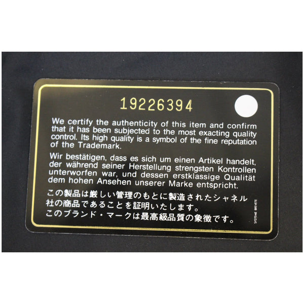 CHANEL Wallet on Chain Quilted Leather Shoulder Crossbody Bag