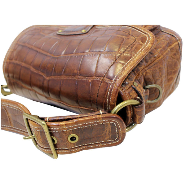 Coach Legacy Ali Alligator Leather Bag Limited Edition exterior