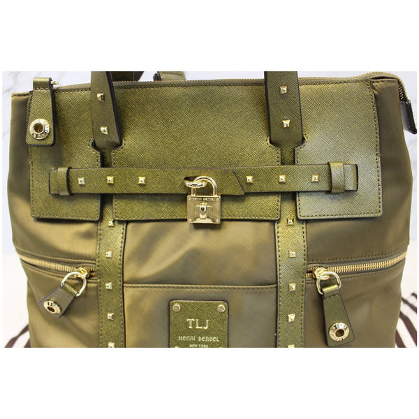 Henri Bendel Jetsetter Snake Convertible Backpack-US