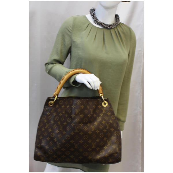 Louis Vuitton Artsy MM - Lv Monogram Canvas Hobo Bag - shop