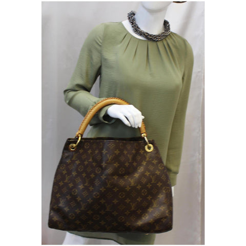 Louis Vuitton Artsy MM - Lv Monogram Canvas Hobo Bag - shop