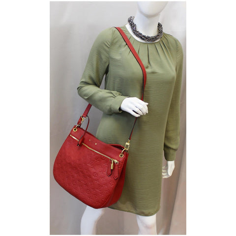 Lv Spontini Empreinte Leather Women Shoulder Bag