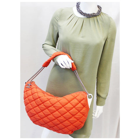 CHANEL Sac Divers Red Soft Shoulder Bag-US