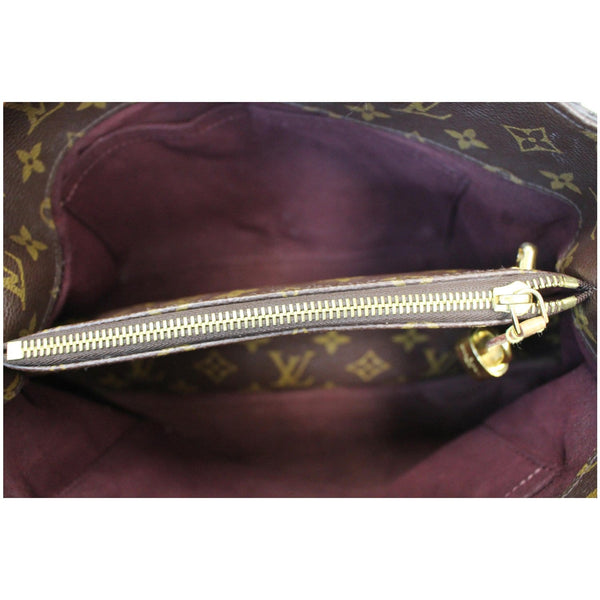 Louis Vuitton Montaigne MM Monogram Canvas Tote interior