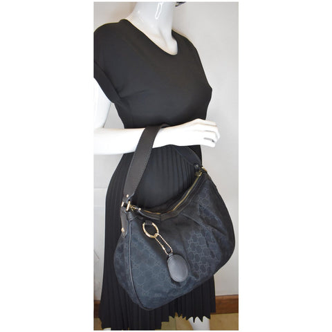Gucci Medium Sukey GG Canvas Hobo handbag women
