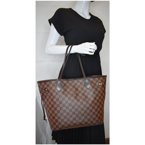 Louis Vuitton Neverfull MM Damier Ebene HandBag
