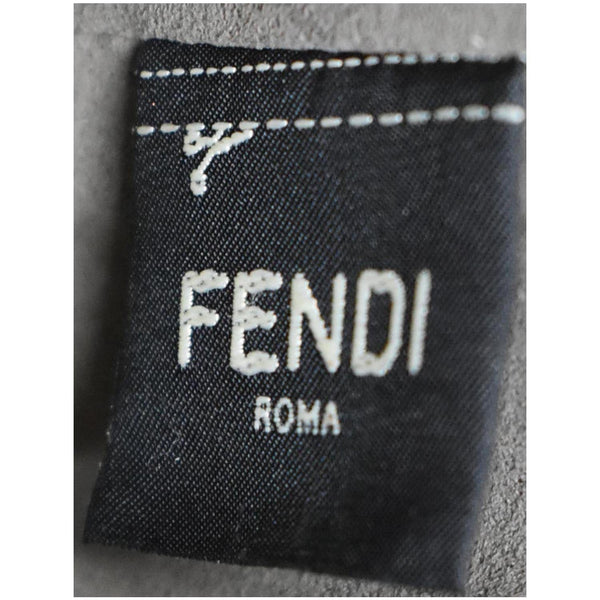 FENDI Mon Tresor Drawstring FF Canvas Bucket Bag Multicolor