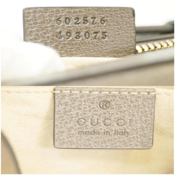 GUCCI Ophidia GG Mini Supreme Shoulder Bag Beige/Ebony 602576