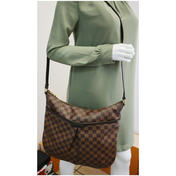 Louis Vuitton Bloomsbury GM Damier Ebene Bag shoulder