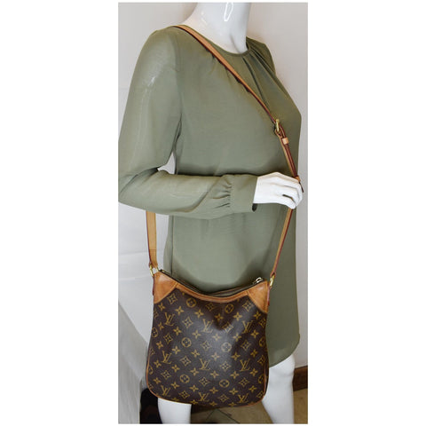 Louis Vuitton Odeon PM Monogram Canvas Shoulder Bag - crossbody bag