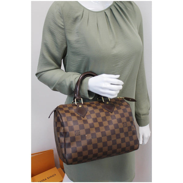 Louis Vuitton Speedy 25 Damier Ebene Handbag