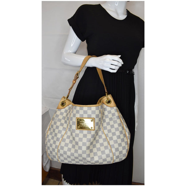 Louis Vuitton Galliera PM Damier Azur Handbag