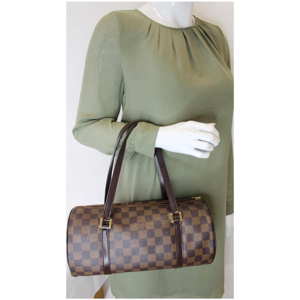 Louis Vuitton Papillon 30 Damier Ebene Shoulder Bag - handbags