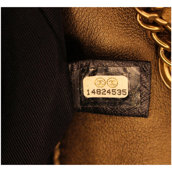 CHANEL Classic Flap Chic Knot Lambskin Leather Shoulder Bag Bronze