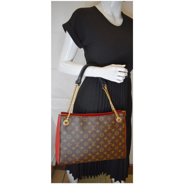 Louis Vuitton Surene MM Monogram Canvas Handbag