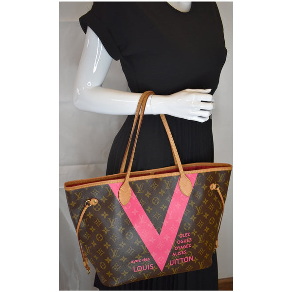 Louis Vuitton Neverfull MM V Grenade HandBag
