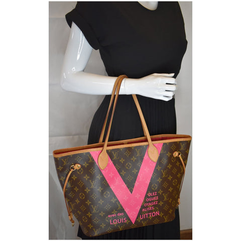 Louis Vuitton Neverfull MM V Grenade HandBag
