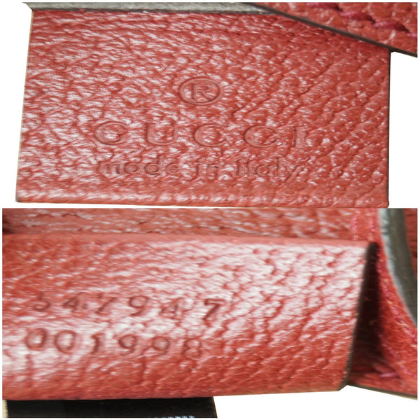 GUCCI Ophidia GG Flora Medium Tote Bag Red 547947