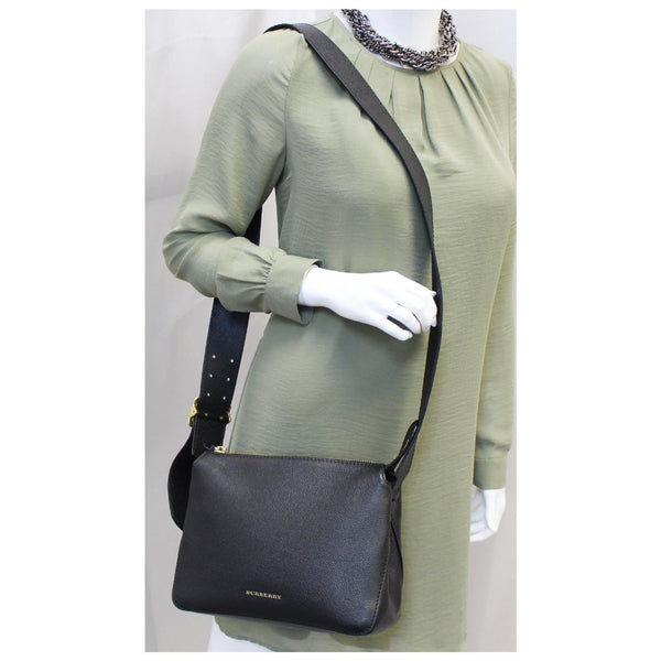 Burberry Crossbody Bag Helmsley House Grained Leather for women