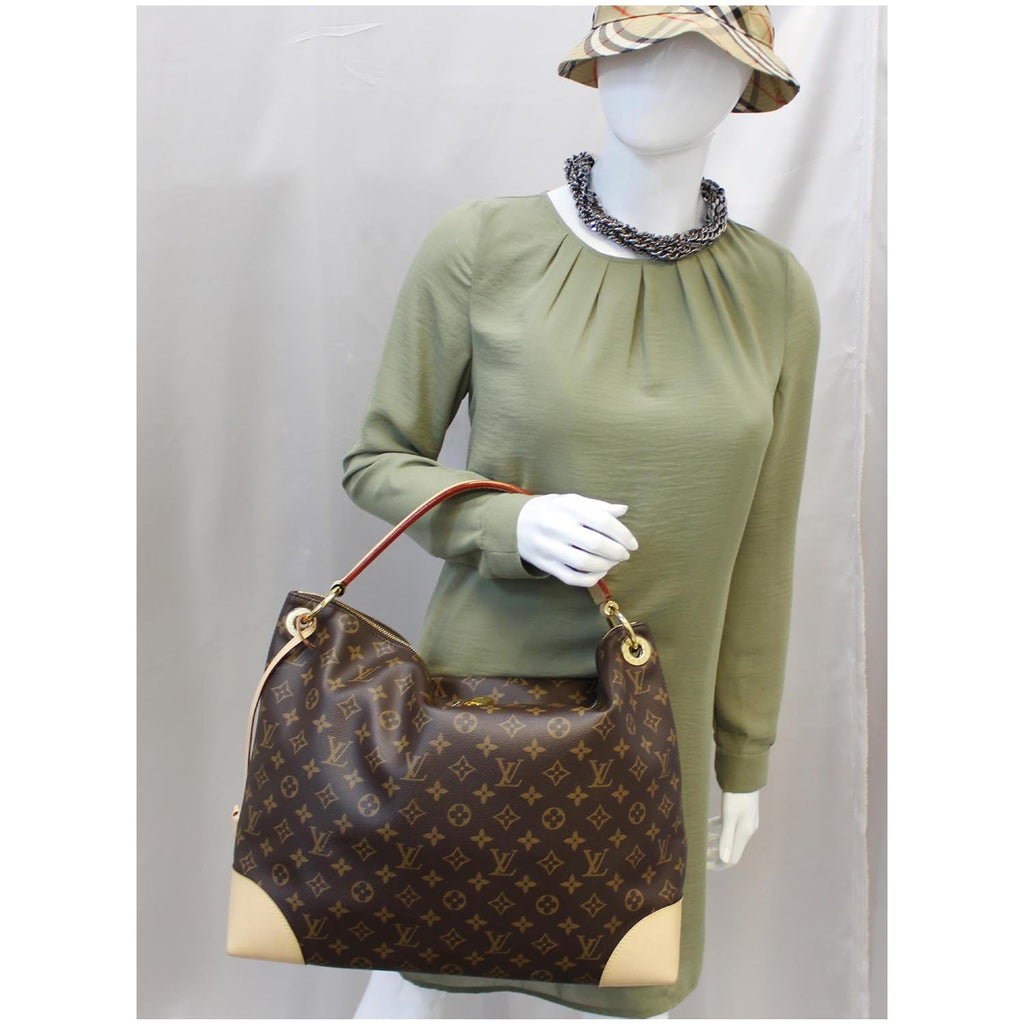 Louis Vuitton, 'Berri MM' bag with 'Animal MNG Camel' strap