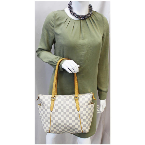 Louis Vuitton Totally PM Damier Azur Tote Hand bag