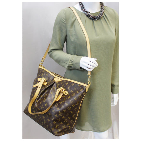 LOUIS VUITTON Palermo GM Monogram Canvas Tote Shoulder Bag-US