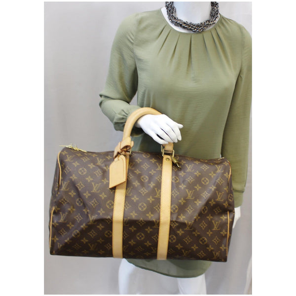 Louis Vuitton Keepall 45 Monogram Duffle - Lv Travel Bag