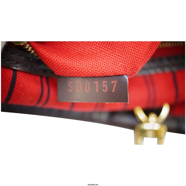 LOUIS VUITTON Damier Ebene Delightful MM NM Hobo Bag-US