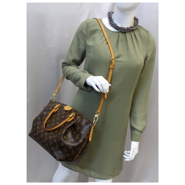 LOUIS VUITTON Turenne GM Monogram Canvas 2 Way Shoulder Bag Brown-US