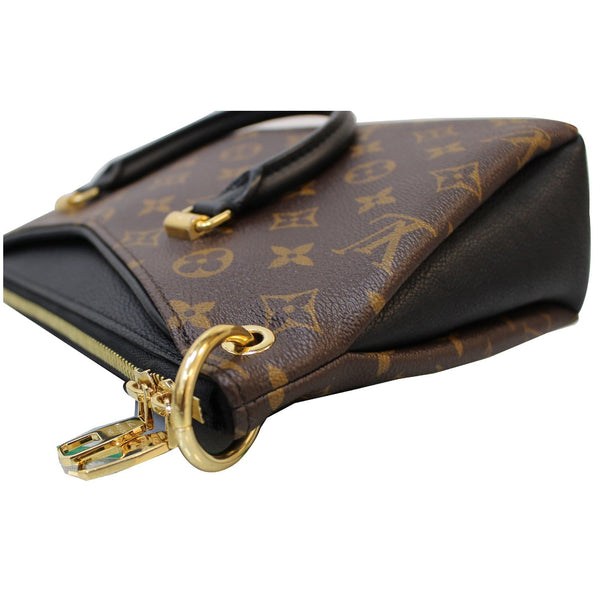 LOUIS VUITTON Pallas BB Monogram Canvas Shoulder Crossbody Bag Brown