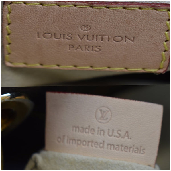 LOUIS VUITTON Artsy MM Monogram Canvas Shoulder Bag Brown