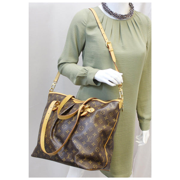 LOUIS VUITTON Palermo GM Monogram Canvas Tote Shoulder Bag-US