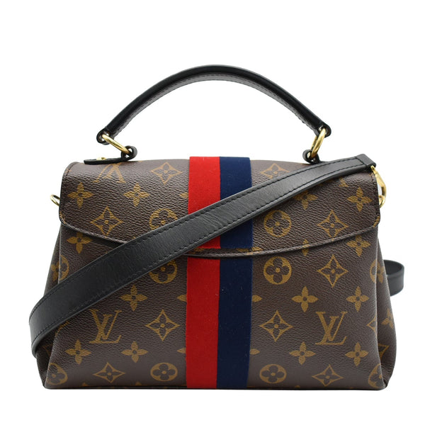 LOUIS VUITTON Georges BB Monogram Canvas Shoulder Bag Brown