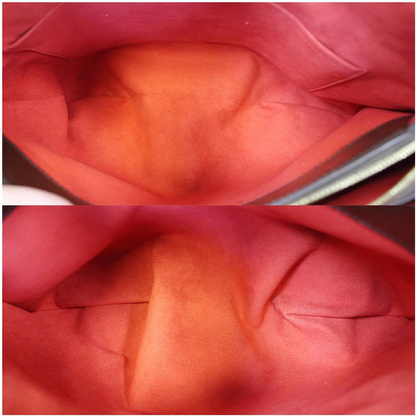 LOUIS VUITTON Sistina GM Damier Ebene Shoulder Handbag Brown-US