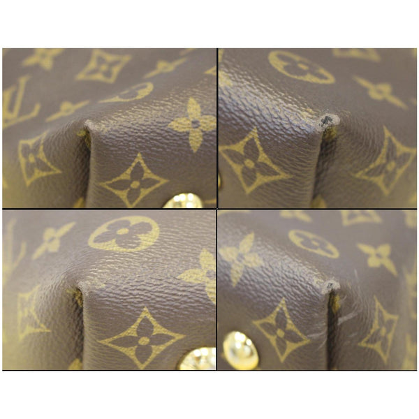 LOUIS VUITTON Melie Monogram Canvas Hobo Shoulder Bag Brown-US