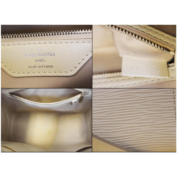 LOUIS VUITTON Brea MM Epi Leather Satchel Shoulder Bag Ivory-US