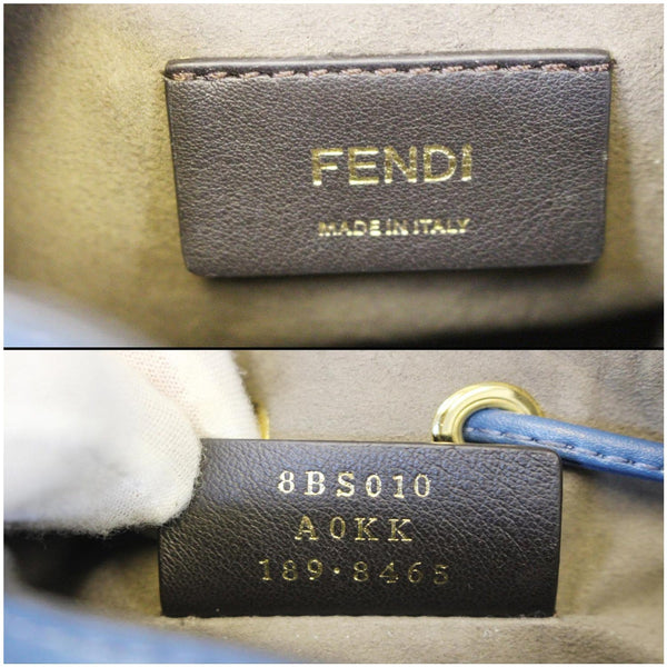 Fendi Crossbody Bag Bucket Mon Tresor - fendi logo