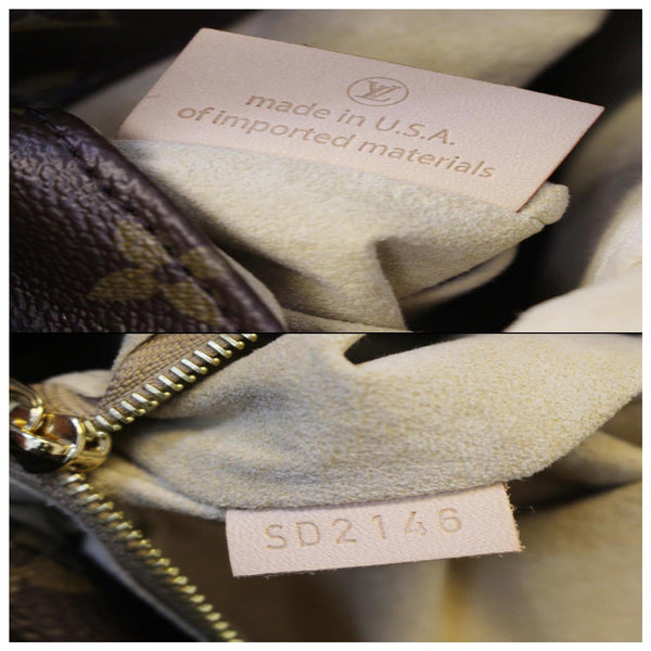 LOUIS VUITTON Artsy MM Monogram Canvas Shoulder Bag Brown-US