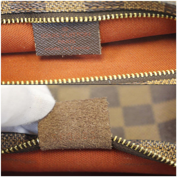 Tag Louis Vuitton Damier Ebene Truth Makeup Pouch Bag