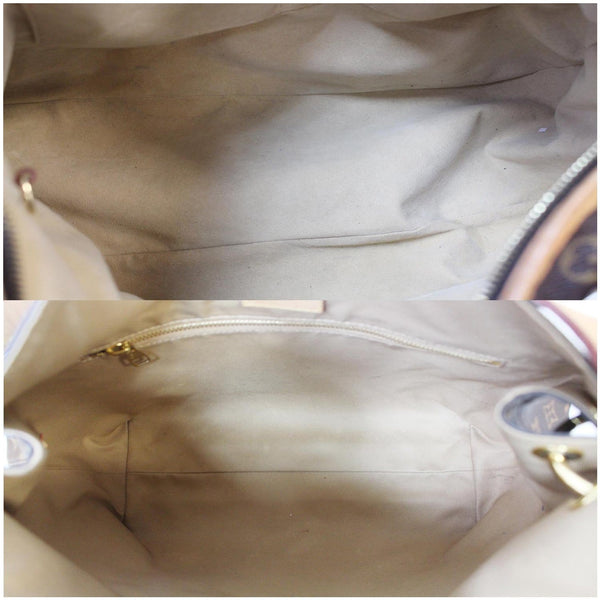 roomy interior Lv Graceful MM Monogram Canvas Bag