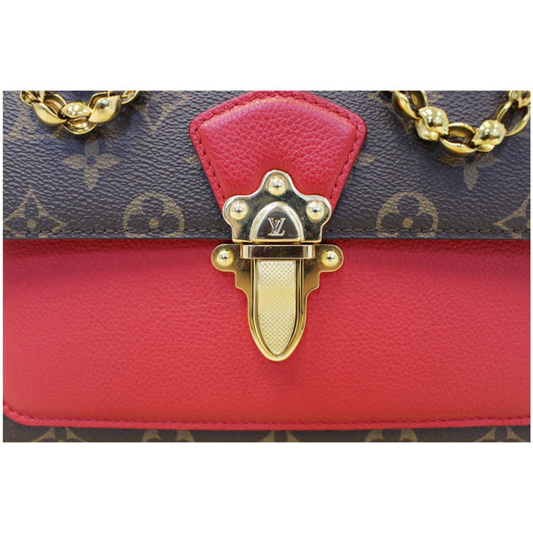 LOUIS VUITTON Victoire Cerise Monogram Canvas Shoulder Bag-US