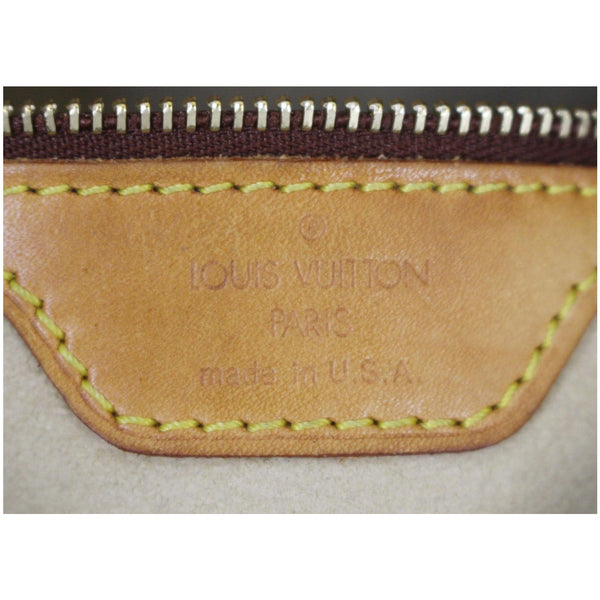 LOUIS VUITTON Looping MM Monogram Canvas Shoulder Bag Brown