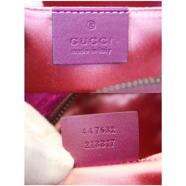 GUCCI GG Marmont Velvet Small Crossbody Bag-US