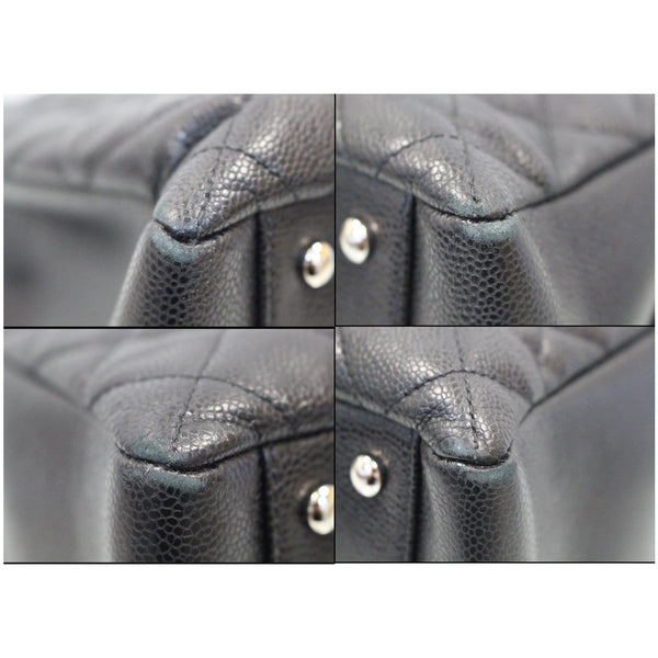 authentic Chanel Tote Bag XL Grand Shopping Caviar Leather