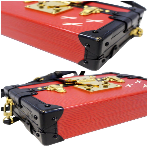 Full View - Lv Petite Malle Epi Leather Shoulder Bag