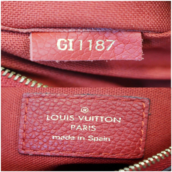 LOUIS VUITTON Pallas Monogram Canvas Clutch Crossbody Bag Brown-US